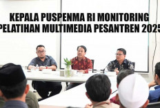 Tak Sekadar Monitoring, Kepala Puspenma RI Beri Vitamin Tambahan untuk Peserta Pelatihan Multimedia Pesantren