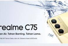 GOKIL! Kualitas Realme C75 Tangguh Banget, Dibekali Baterai 6000 mAh dan Spek Militer, Siap Tahan Banting