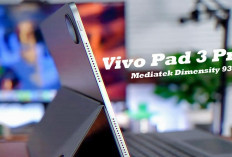 Spesifikasi Vivo Pad 3 Pro Tampil Mengesankan dengan Chipset Flagship dan Layar 144Hz yang Memanjakan Mata