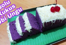 Nikmatnya Resep Sederhana Bolu Kukus Ubi Ungu Teksturnya Lembut dan Menul-menul Favorit Keluarga