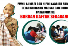 PWNU Sumsel dan HIPMI Syariah Sumsel Gelar Khitanan Massal dan Donor Darah Gratis, Buruan Daftar Sekarang!