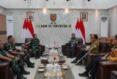 Perkuat Sinergi Perbankan, Pangdam Terima Audiensi Pimpinan BRI Palembang