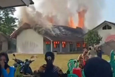 Tragis! 3 Kelas SMPN 2 Bunga Mayang Terbakar, Penyebab Masih Diselidiki