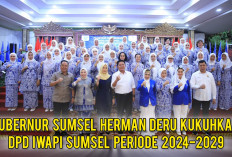 Kukuhkan IWAPI Sumsel Periode 2024-2029, Gubernur Herman Deru Impikan Lahir Pengusaha Perempuan Baru
