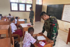 Dukung Pendidikan di Wilayah Perbatasan, Ini Cara Tepat Dilakukan Satgas Yonif 144 Jaya Yudha