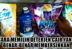 Terungkap! Cara Memilih Deterjen Cair yang Benar-benar Membersihkan