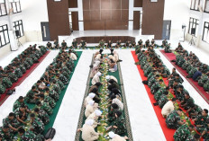 Begini Suasana Botram di Korem Gapo Bersama Tim Itjenad