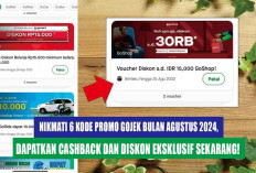 Nikmati 6 Kode Promo Gojek Bulan Agustus 2024, Dapatkan Cashback dan Diskon Eksklusif Sekarang!