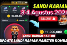 Sandi Harian Hamster Kombat Sabtu 3 Agustus 2024, Pecahkan Daily Chiper Kode Morse dan Dapatkan Jutaan Koinnya