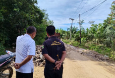 Jalan Sungai Keruh Nyaris Terputus, Begini Aksi Dinas PUPR Musi Banyuasin