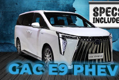 GAC AION E9 PHEV, MPV Premium Siap Saingi Toyota Alphard dan Denza D9 di Indonesia