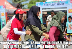 Sambangi Muara Enim, Astra Motor Sumsel Rayakan HUT Kemerdekaan RI Lewat Honda Fun Fest