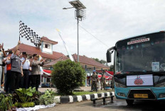17 Bus Angkut 602 Pemudik Gratis dari Terminal AAL, Pj Gubernur Sumsel Ingatkan Hal Penting Ini!