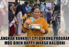 Pakai Biaya Sendiri, Langkah Konkret CPI Dukung Program MBG Bikin Happy Warga Kalidoni Palembang