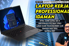 Tangguh dan Super Ringan! Lenovo ThinkPad X1 Carbon Gen 12, Laptop Kerja Professional dengan Standar Militer