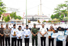 Ternyata Ada Sosok Kasrem Gatam di Upacara Peringatan Hari Amal Bhakti Kemenag RI Ke-79, Ini Orangnya