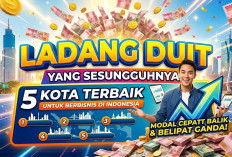 Ladang Duit Sesungguhnya! 5 Kota Terbaik untuk Berbisnis di Indonesia, Bikin Modal Cepat Balik Belipat Ganda