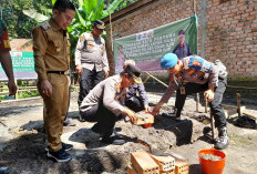 Kolaborasi Polres dan Baznas Ogan Ilir, Pembangunan Rumah Layak Huni di Tanjung Seteko Ditandai dengan Ini