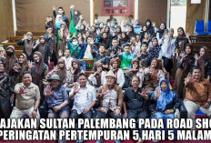 Gen Z Wajib Tau! Ini Ajakan Sultan Palembang pada Road Show Peringatan Pertempuran 5 Hari 5 Malam