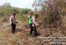 Polres OKU Timur Cegah 116 Titik Api Karhutla, Patroli Terpadu Diperkuat di Wilayah Rawan