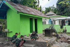 Sasaran Fisik Tambahan TMMD Kodim Basel, TNI Sulap MCK Rusak Jadi Fasilitas Sanitasi Higienis