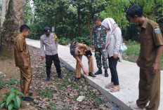 Pemdes Karang Cahaya Lahat Bangun Akses Jalan dan SPAL Telah Ratusan Juta, Ini Buktinya 