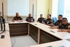 Secara Daring, Aspema Kejati Sumsel Ikuti Rakor Lelang Serentak 