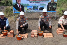 Ground Breaking Gudang Ketahanan Pangan, Polres Ogan Ilir Wujud Dukungan Polri Menuju Swasembada Pangan