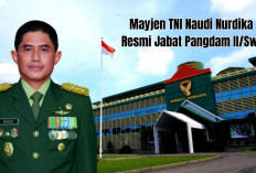 Mayjen Naudi Nurdika Resmi Jabat Pangdam II/Swj, Ini Surat Keputusan Panglima TNI