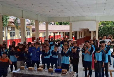 Mahasiswa FISIP UIN Raden Fatah Gandeng Satu Amal Indonesia, Motivasi 30 Anak SLB-B YPAC Palembang