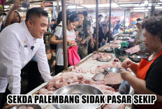 Temukan Fakta Mengejutkan Saat Sidak Pasar Tradisional, Sekda Palembang Gercep Gandeng Bulog dan HIPMI 