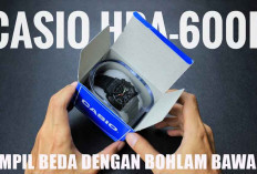 Review Jam Tangan Casio HDA600B, Tampil Beda dengan Bohlam Bawaan