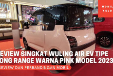 Wuling Air EV Warna Pink, Mobil Listrik yang Ciamik dengan Desain yang Manis!