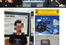 Tangkap Tangan di Pos Security PT Hindoli, Polres MUBA Bekuk Perempuan Pembawa Barang Haram