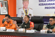 Pimpin Rakor Evaluasi Karhutla Sumsel, Danrem Gapo Minta Personel Jangan Lengah Hadapi Puncak Kemarau