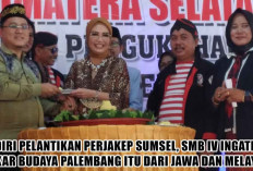 Hadiri Pelantikan Perjakep Sumsel, SMB IV Ingatkan ‘Akar Budaya Palembang itu dari Jawa dan Melayu’