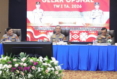 Polda Sumsel Evaluasi Kinerja Triwulan I, Ini Beberapa Masalah Disoroti Kapolda 