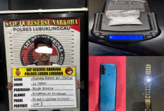 Dari Padang ke Lubuk Linggau, Kurir Sabu Ditangkap Usai Buang Barang Bukti