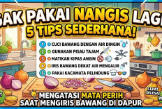 Gak Pakai Nangis Lagi! Ini 5 Tips Sederhana Mengatasi Mata Perih saat Mengiris Bawang di Dapur