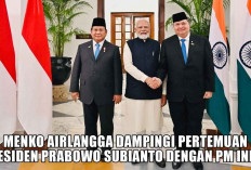 Jajaki Kerja Sama Program Prioritas Indonesia, Presiden Prabowo Temui PM India Narendra Modi