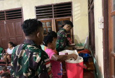 Satgas Yonif 144 Jaya Yudha Gelar Makan Bersama, Dengan Siapa?