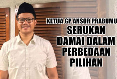 Serukan Damai Pilkada Serentak, Ketua GP Ansor Prabumulih Contohkan Piagam Madinah yang Masyhur Sepanjang Masa