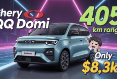 Chery QQ Domi Mobil Listrik Ringkas dengan Fitur Lengkap, Harga Mulai Rp 130 Jutaan