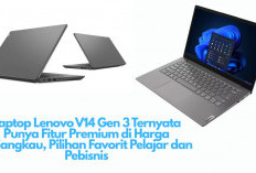 Laptop Lenovo V14 Gen 3 Ternyata Punya Fitur Premium di Harga Terjangkau, Pilihan Favorit Pelajar dan Pebisnis