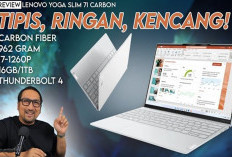 Sekencang SuperCar! Lenovo Yoga Slim 7i Carbon 13IAP7, Laptop Tipis dan Super Ringan