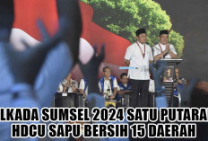 Pilkada Sumsel 2024 Satu Putaran! HDCU Sapu Bersih 15 Daerah