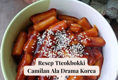 Resep Paling Hits Ala Drama Korea, Yuk Bikin Langsung Tteokbokki, Begini Caranya