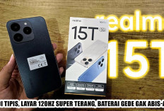 Review Jujur Realme 15T R: Bodi Tipis, Layar 120Hz Super Terang, Hingga Punya Baterai Gede Gak Abis-Abis!