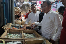 Amati Lonjakan Harga Sembako Jelang Nataru, Pj Sekda Palembang Sidak Gudang Distributor dan Pasar Rakyat