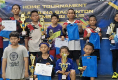 PB. Arjuna Badminton Palembang Gelar Home Tournament Khusus Atlet Binaan, Berikut Para Juaranya